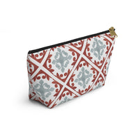 Porto Tile Accessory Pouch w T-bottom in Red